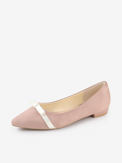 Pointed Toe Slip on Ballet Flat Shoes