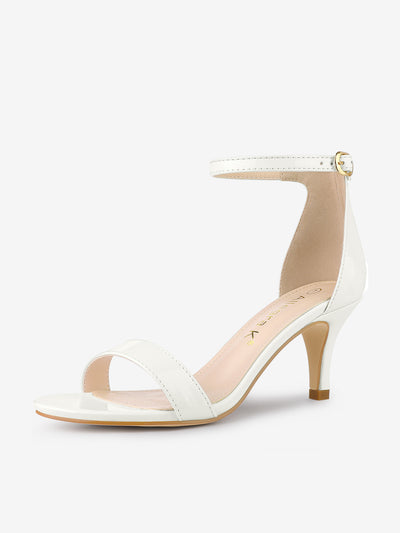 Ankle Strap High Heel Open Toe Stiletto Heel Sandals