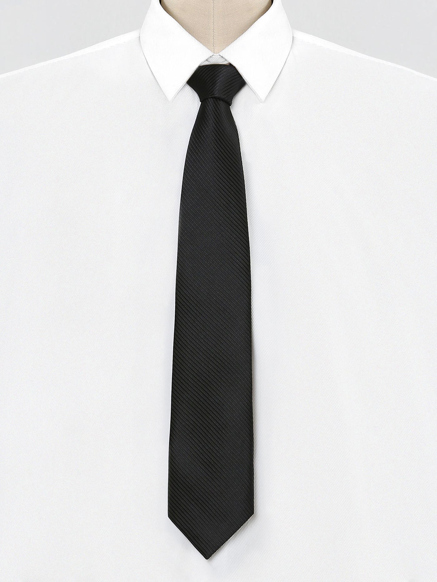 Allegra K Classic Self-tied Solid Color Neckties Skinny Work Neck Tie