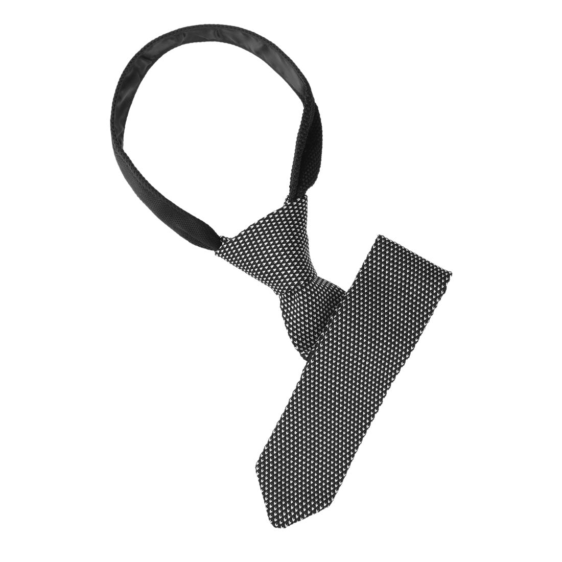 Allegra K Knitted Neckties for Men Regular Tie Heart Print Ties