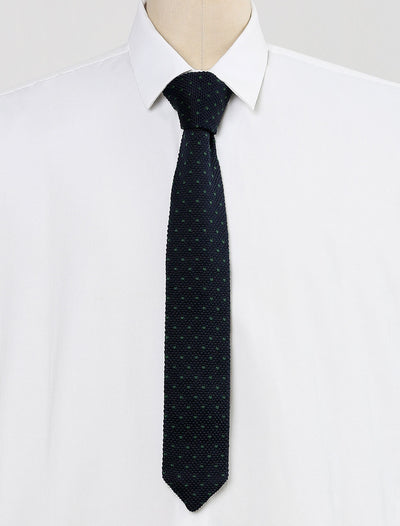 Knitted Neckties for Men Regular Tie Heart Print Ties