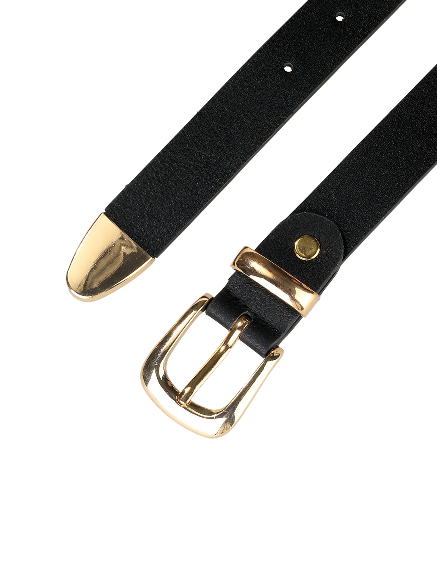 PU Leather Thin Women Belt Metal Buckle Waist Belts For Dresses
