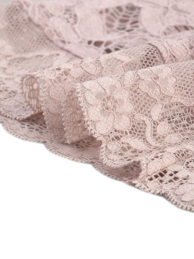 Elegant Short Sleeve Sheer Floral Lace Shrug Top