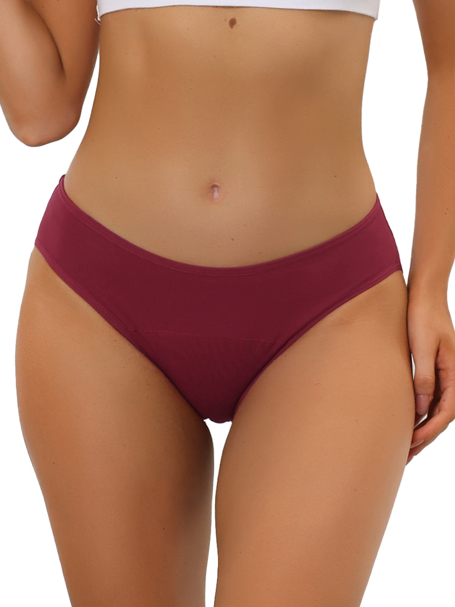 Women's Tummy Control Hipster Underwear High-Waisted Breathable