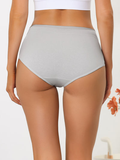 Hi Cut Underwear for Women High Waist Tummy Control Stretch Comfort Panties