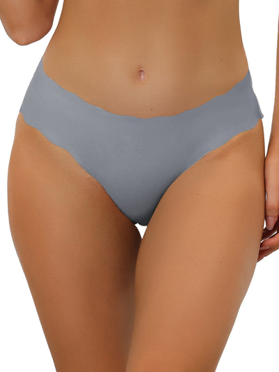 Panties for Women No Show Stretch Solid Underwear Invisible Brief