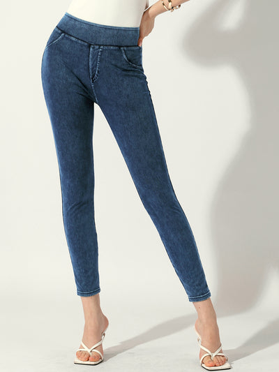 Jeggings Tummy Control Stretchy High Waisted Skinny Jeans