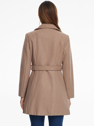 Winter Elegant Lapel Collar Long Trench Coat