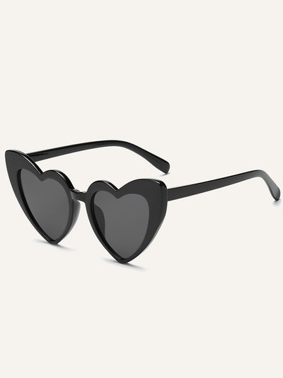 Women's Vintage Heart Shape Frame Sunglasses