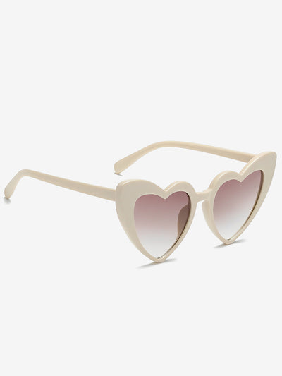 Women's Vintage Heart Shape Frame Sunglasses