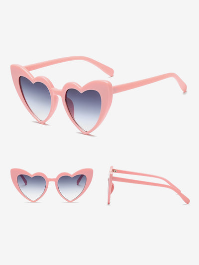 Women's Vintage Heart Shape Frame Sunglasses