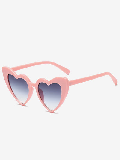 Women's Vintage Heart Shape Frame Sunglasses