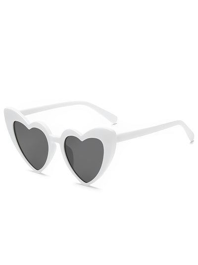 Women's Vintage Heart Shape Frame Sunglasses