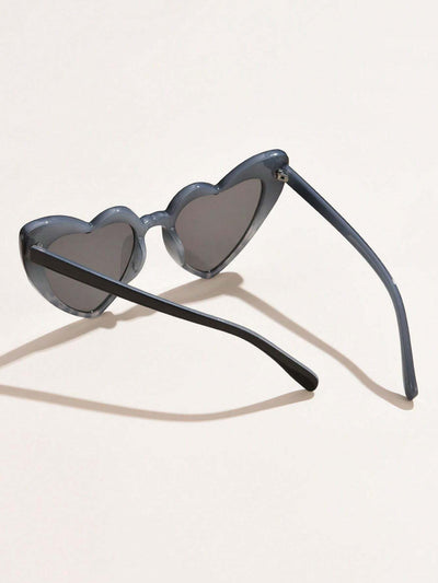 Women's Vintage Heart Shape Frame Sunglasses